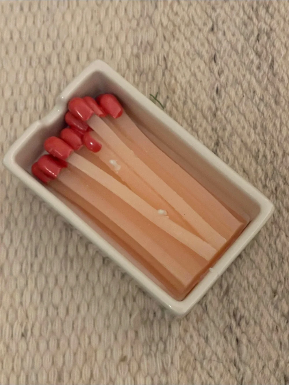 Matchbox Floral Salted Woods & Rose Ceramic Candle from Anthropologie